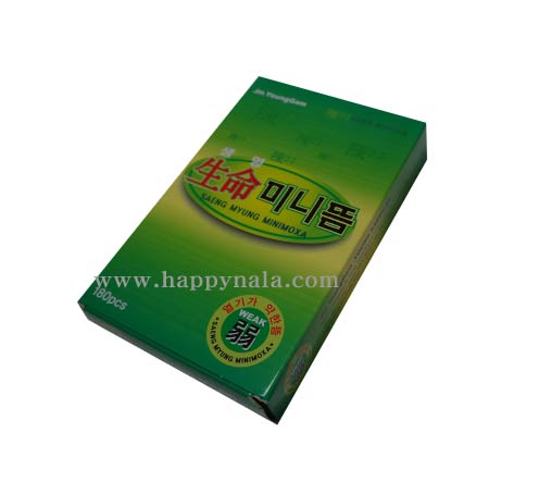 [영생사]진영감 생명미니뜸(강)1곽180pcs==반품 및 교환불가